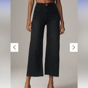 Maeve The Ettie high rise crop wide leg